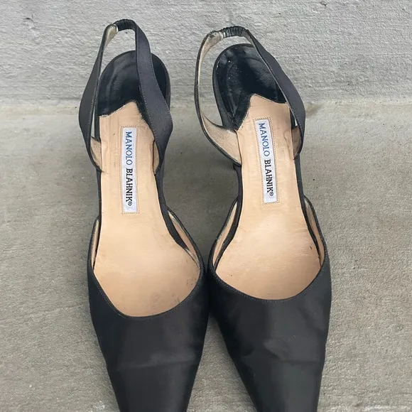 Manolo Blahnik Black Women's Shoes