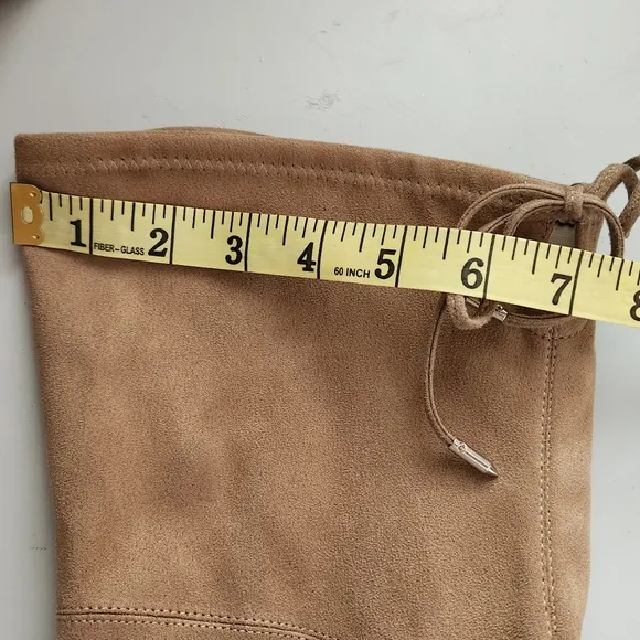 Marc Fisher LTD Arletta  Tan Over-the-Knee Boots Size 7