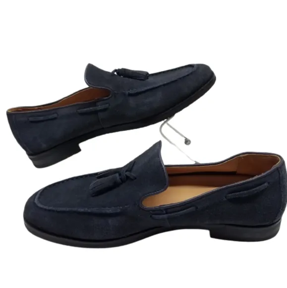 Marc Fisher Men's Navy Garry Tassel Loafer