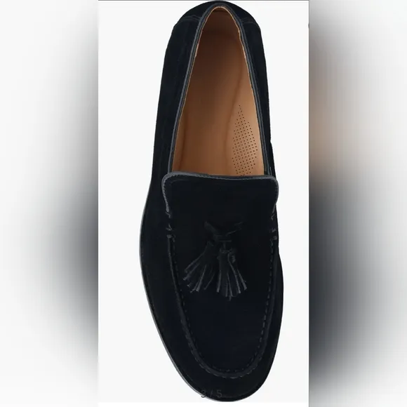 Marc Fisher Men's Navy Garry Tassel Loafer
