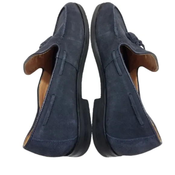 Marc Fisher Men's Navy Garry Tassel Loafer