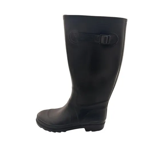 Marc Jacobs Tall Rain Boots Black 38 US 7.5 Outdoors Gardening Designer Everyday