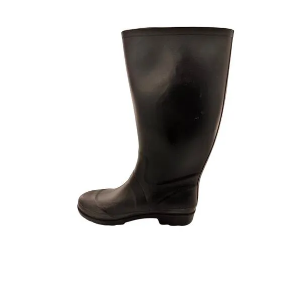 Marc Jacobs Tall Rain Boots Black 38 US 7.5 Outdoors Gardening Designer Everyday