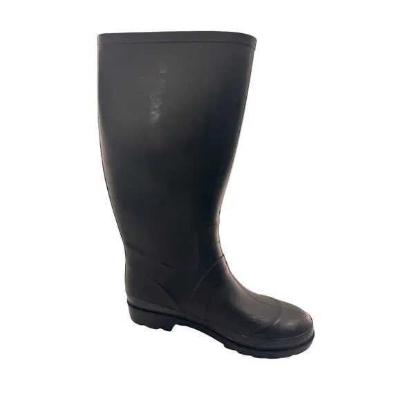 Marc Jacobs Tall Rain Boots Black 38 US 7.5 Outdoors Gardening Designer Everyday