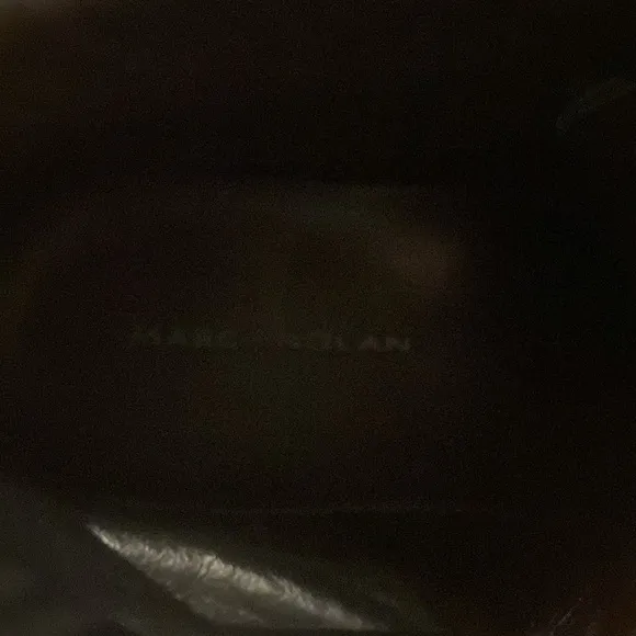 Marc Nolan Aiden Black Boots. Size 12. Red accents.