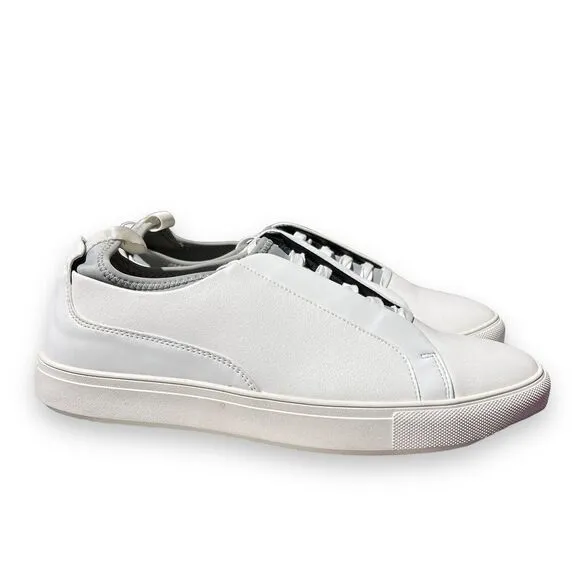 Matt And Nat Sneakers Mens 11 White Vegan Slip On Clean City Preppy Casual
