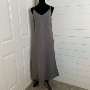 Meetra Linen handmade strap low back full length maxi dress woman’s size medium