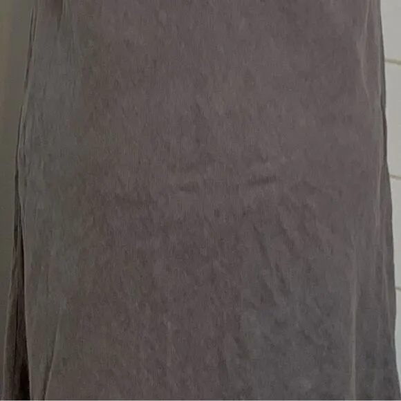 Meetra Linen handmade strap low back full length maxi dress woman’s size medium