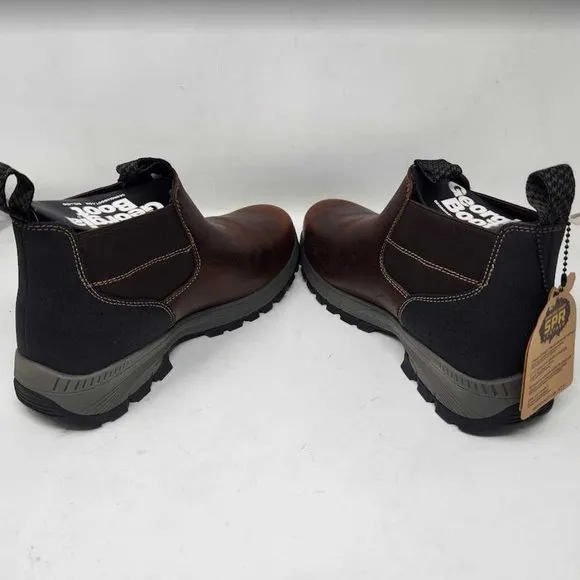 Men's 10W Georgia Boot Eagle Trail alloy toe Chelsea workboots GB00479 10 Wide