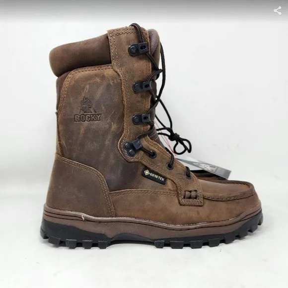 Men's 8 Rocky Outback Gore-Tex waterproof hiking boots 8729