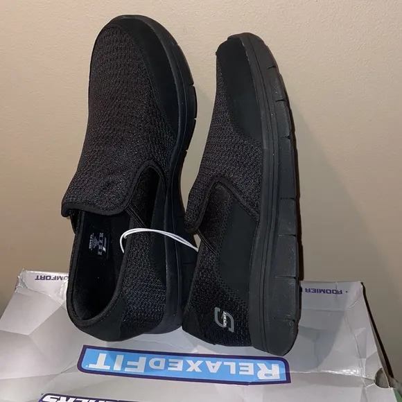 Men’s Black Sport by Skechers slip on shoes new