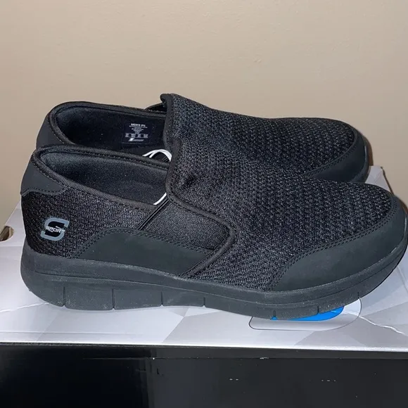 Men’s Black Sport by Skechers slip on shoes new