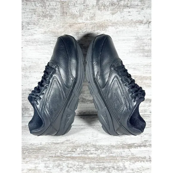 Men's Brooks Addiction Walker Black Walking Shoes Sz 11 2E (Wide) Athletic Gym