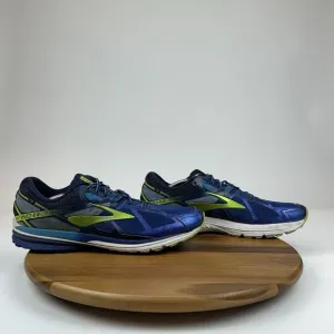Mens Brooks Ravenna 7 Blue Athletic Running Comfort Sneakers Shoes Size 13 D GUC