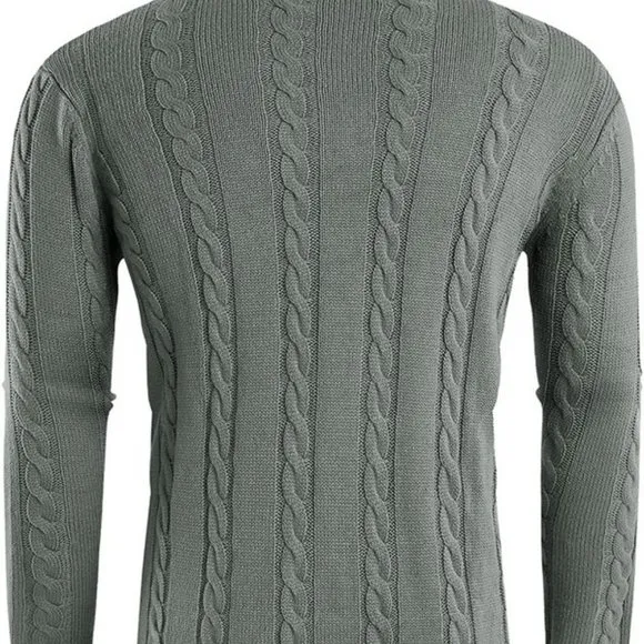 𝅺men's Cardigan Sweater Button Down - Grey