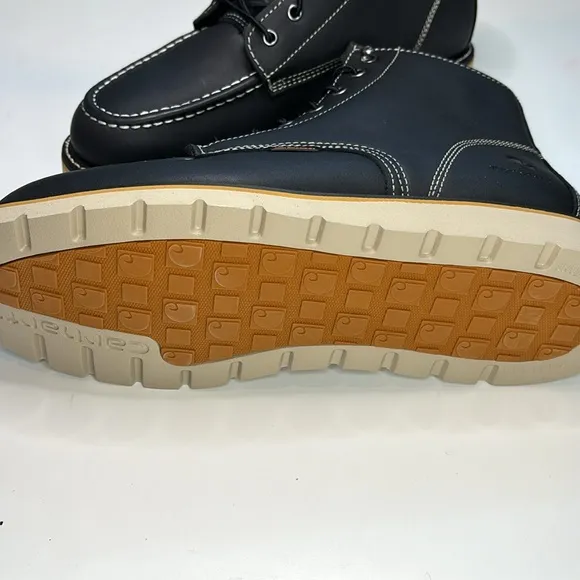 Mens Carhartt® 6&quot; WP Moc-Toe Wedge Boot - Black 12 NWT