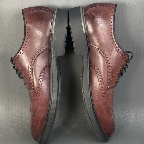 Men's Cole Haan Leather Go-To Wingtip Oxford shoes size  11.5 new without box