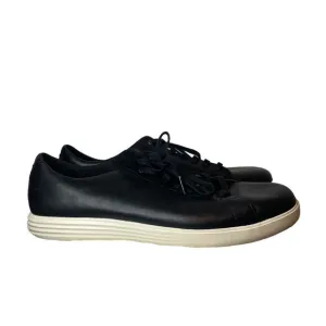 Men’s Cole Haan Grand Crosscourt Shoes Black Leather Comfort Low Sneakers
