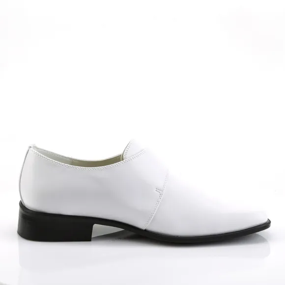 Mens Disco Pimp 70s Costume Loafer Shoes