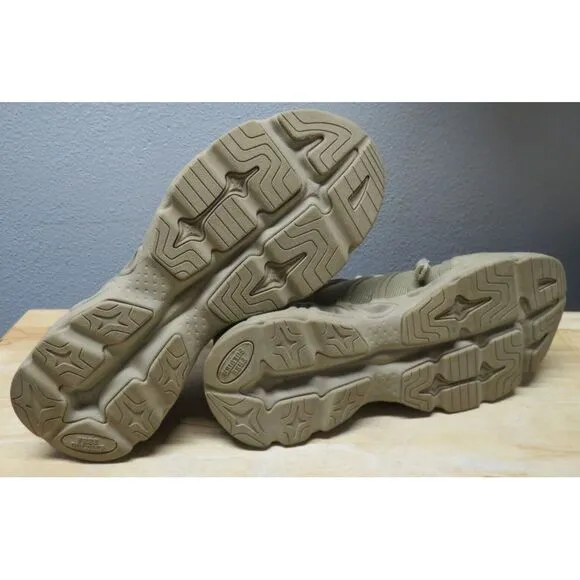Mens Free Soldier Upstream Shoes Tactical Camping Hiking‎ Breathable Brown Tan 9