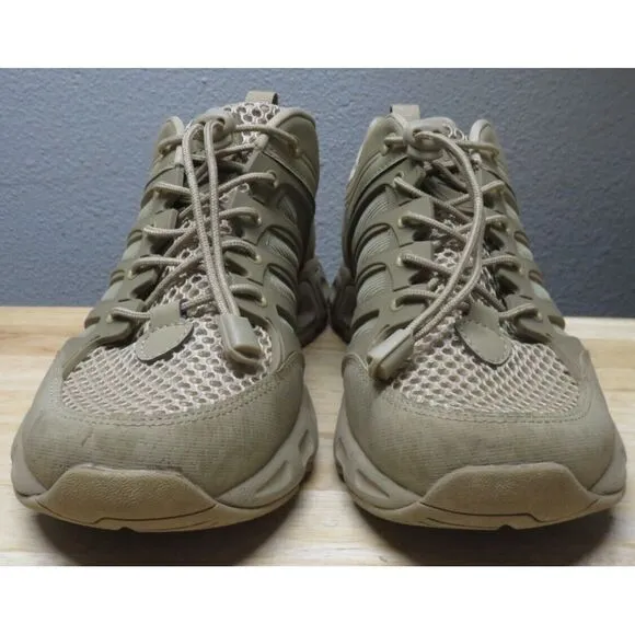 Mens Free Soldier Upstream Shoes Tactical Camping Hiking‎ Breathable Brown Tan 9