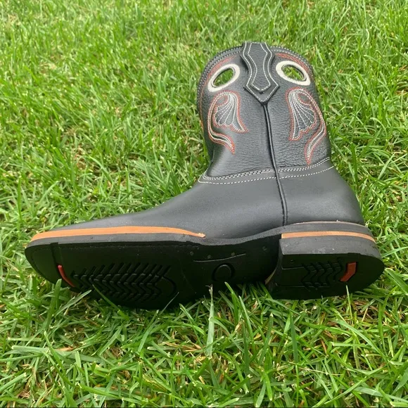 Men’s Genuine Leather Western Rodeo Cowboy Boots