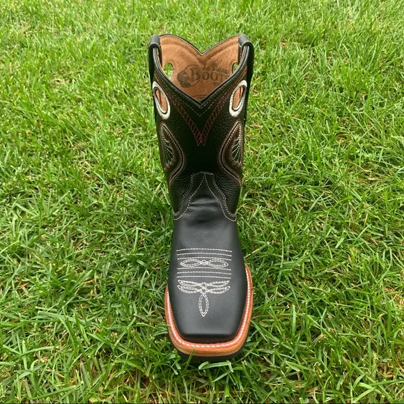 Men’s Genuine Leather Western Rodeo Cowboy Boots