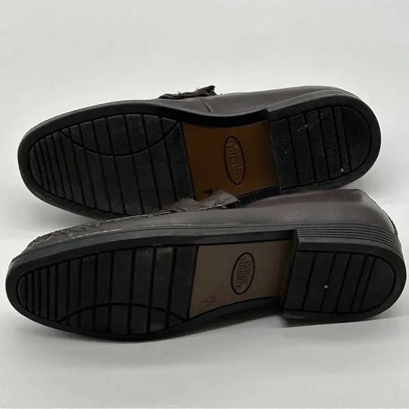 Men's Haband Executive Division Dress Shoes Dark Brown Size 10 D