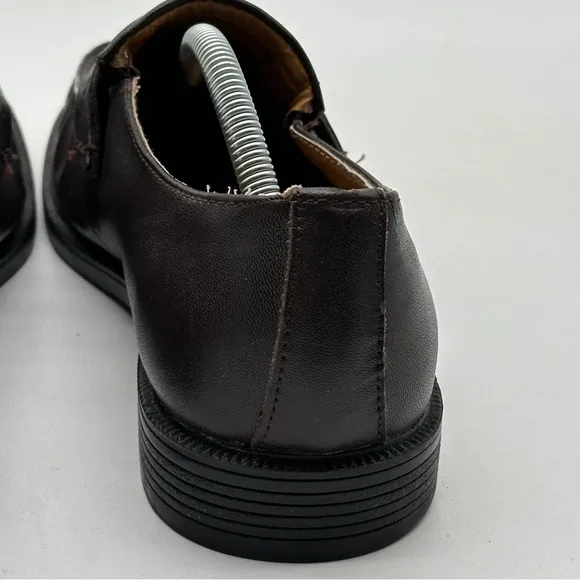 Men's Haband Executive Division Dress Shoes Dark Brown Size 10 D