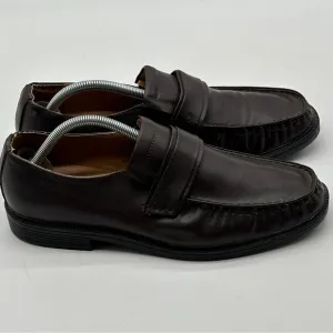 Men's Haband Executive Division Dress Shoes Dark Brown Size 10 D