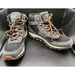 Men's LL Bean Tek 2.5 Mountain Classic Mid Hiking Lace Up Boots Gray Size 10.5 M