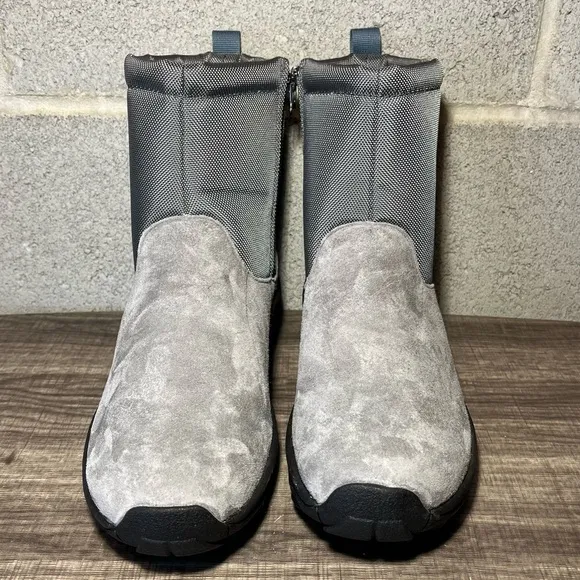 Men's Merrell Jungle Mid Zip Polar Waterproof Ice  Gray Boots Size‎ 10.5 J004151