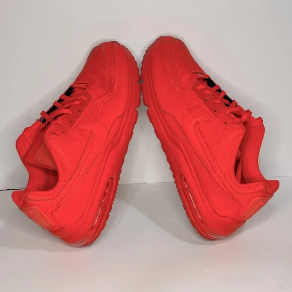 Men's Nike Air Max LTD Men’s Bright Crimson Red Yeezy CW 687977-666 SIze 17 RARE