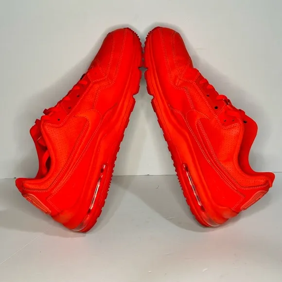 Men's Nike Air Max LTD Men’s Bright Crimson Red Yeezy CW 687977-666 SIze 17 RARE