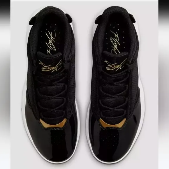 Mens Nike Jordan Max Aura 4 NEW Size 13 🔥 Black Gold Shoes Sneaker Air Jordans
