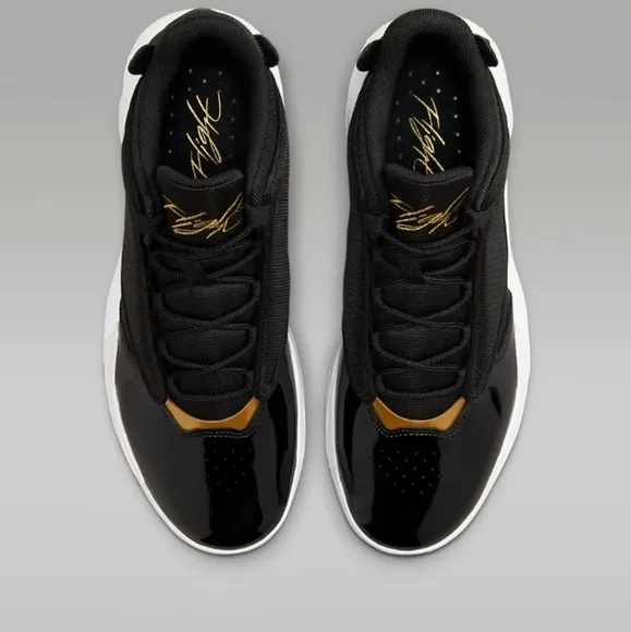 Mens Nike Jordan Max Aura 4 NEW Size 13 🔥 Black Gold Shoes Sneaker Air Jordans