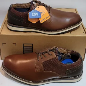Men's‎ Nunn Bush Circuit Plain Toe Oxford Walking Shoes Brandy