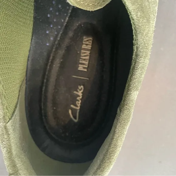 Men's Olive Green Suede Shoes