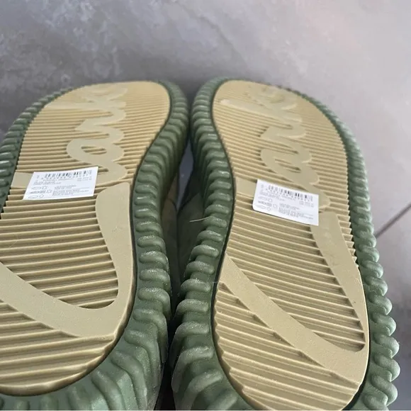 Men's Olive Green Suede Shoes