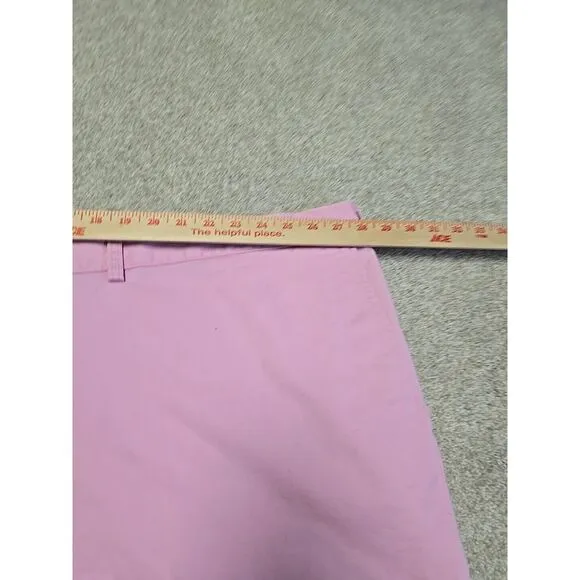 Men's POLO RALPH LAUREN Pink Twill Chino Shorts 56B NWT NEW Classic Fit 9&quot; -9012