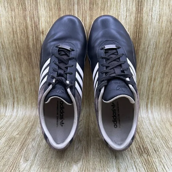 Men's Size 8.5 - Adidas Porsche Sport 550 Black Low‎ Top Shoes Sneakers G95834