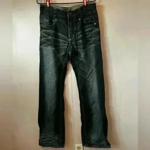 Men's Sz 31 Parasuco Denim Embroidered Fashion Jeans