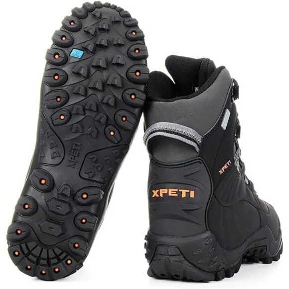 Men's Thermator Mid-Rise Lightweight Hiking Insulated Non-Slip Outdoor Boots