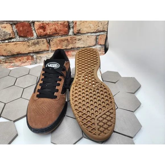 Men's VANS Sneakers Zahba x Zion Wright Jupiter Brown Mocha Size 7.5 Men