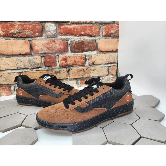 Men's VANS Sneakers Zahba x Zion Wright Jupiter Brown Mocha Size 7.5 Men