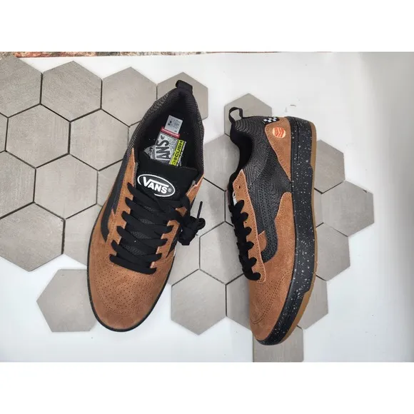 Men's VANS Sneakers Zahba x Zion Wright Jupiter Brown Mocha Size 7.5 Men
