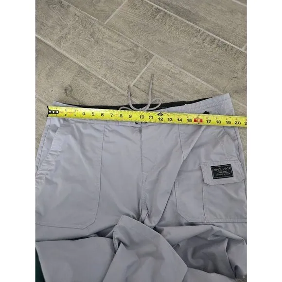 Men's Anitek Tech Pants Performance Outdoor  Utility Lightweight Grey Size 38