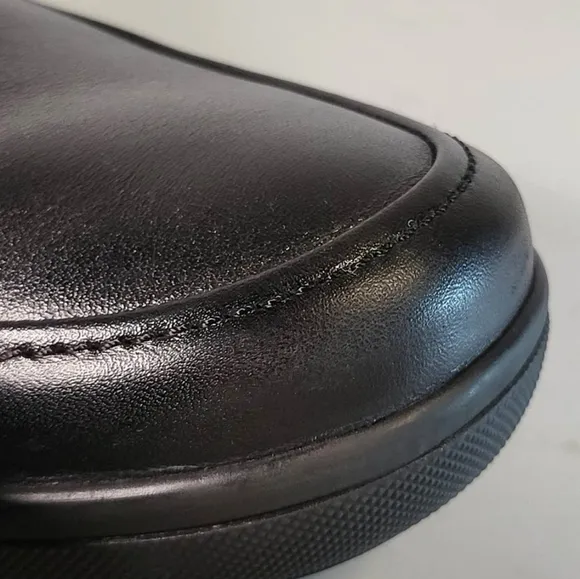Mephisto Adelio Leather Wedge Slip On Shoe SZ US 12