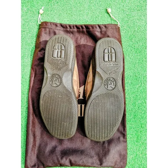 Mephisto Algoras Gray Suede Cool Vented Slip-On Moccasins US 7/6.5EUR Shoes EUC