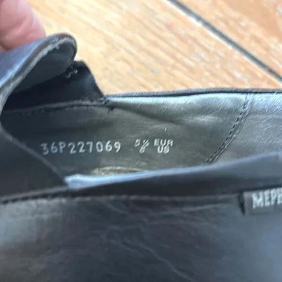 Mephisto Bertrane Leather Slip On Shoes